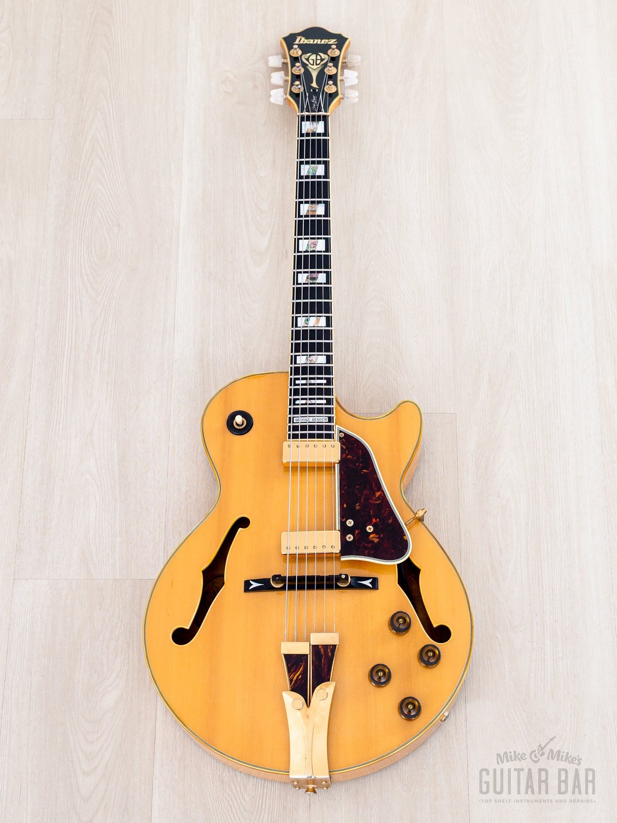1980 Ibanez George Benson Signature GB10 Archtop Electric Guitar, Japan Fujigen