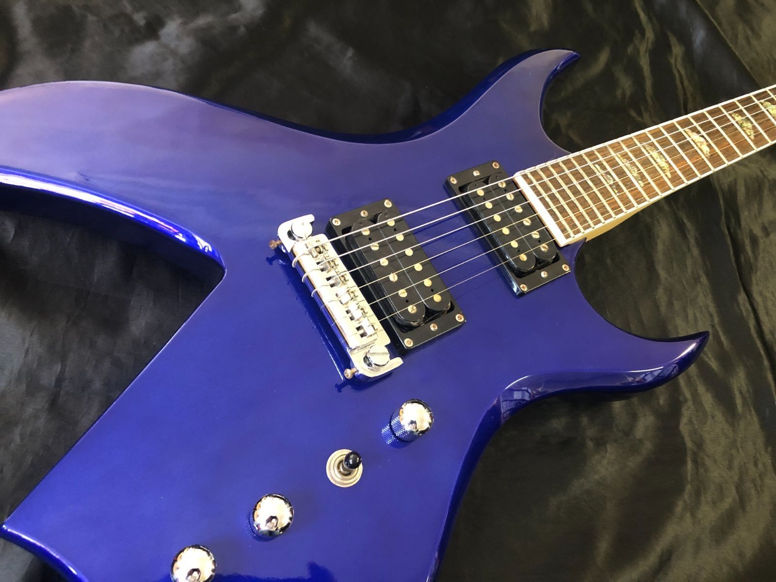 B.C.Rich 650JE Japan Edition Purple 1998 Electric Guitar Used From Japan