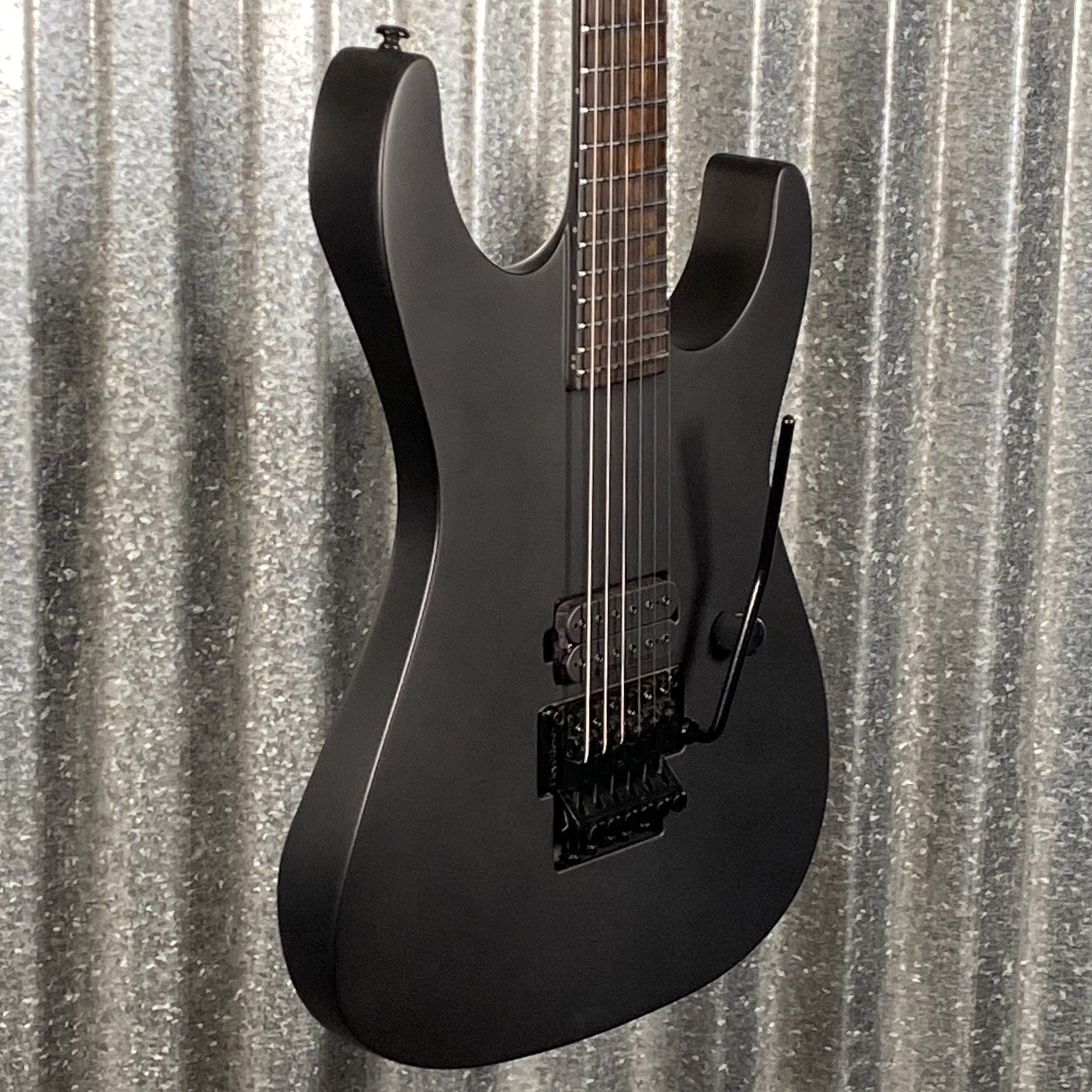 ESP LTD M-BLK Black Metal Black Satin Guitar MBKMBLKS #0865 Used