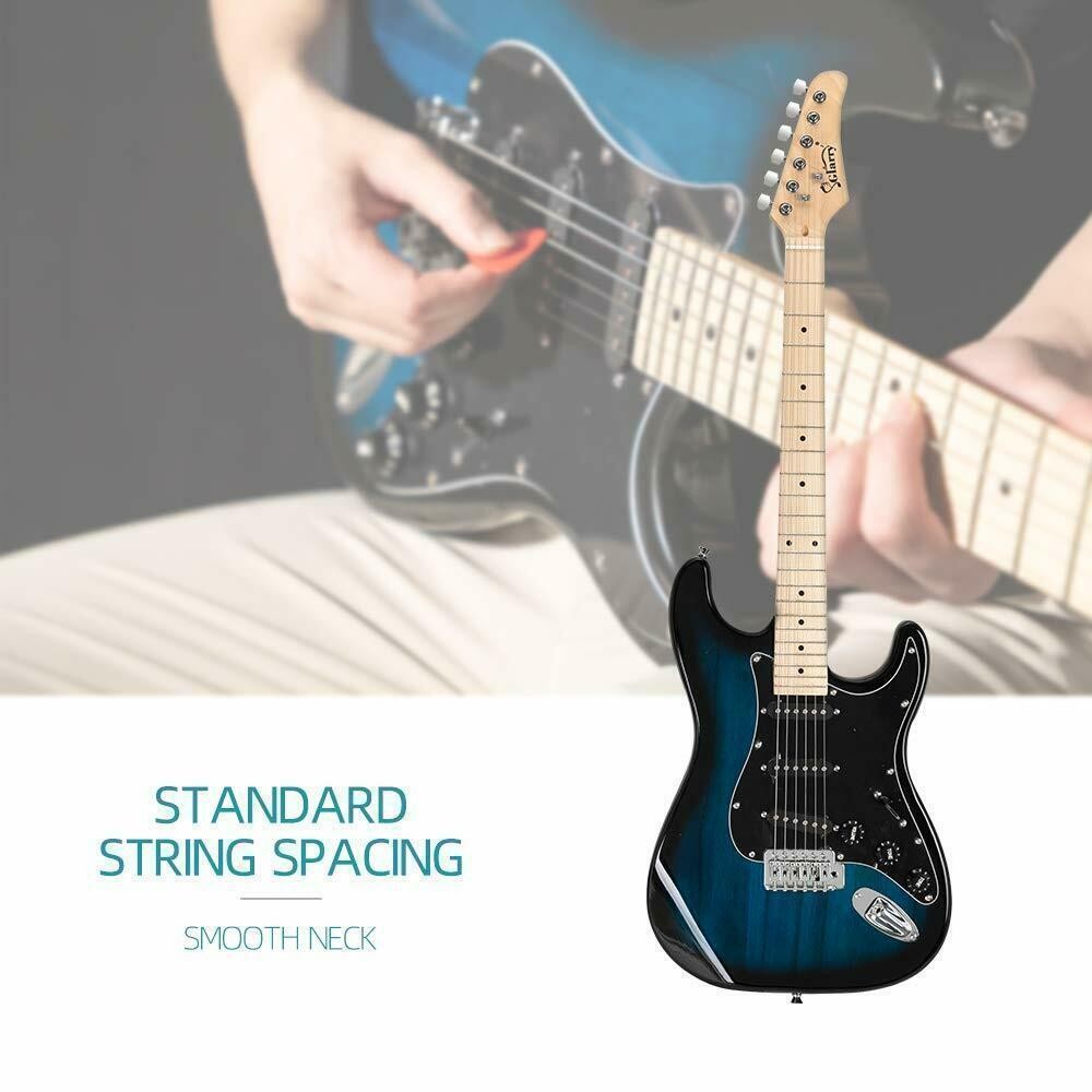 Glarry 39″ Electric Guitar Kits for Beginner with 20W Amp