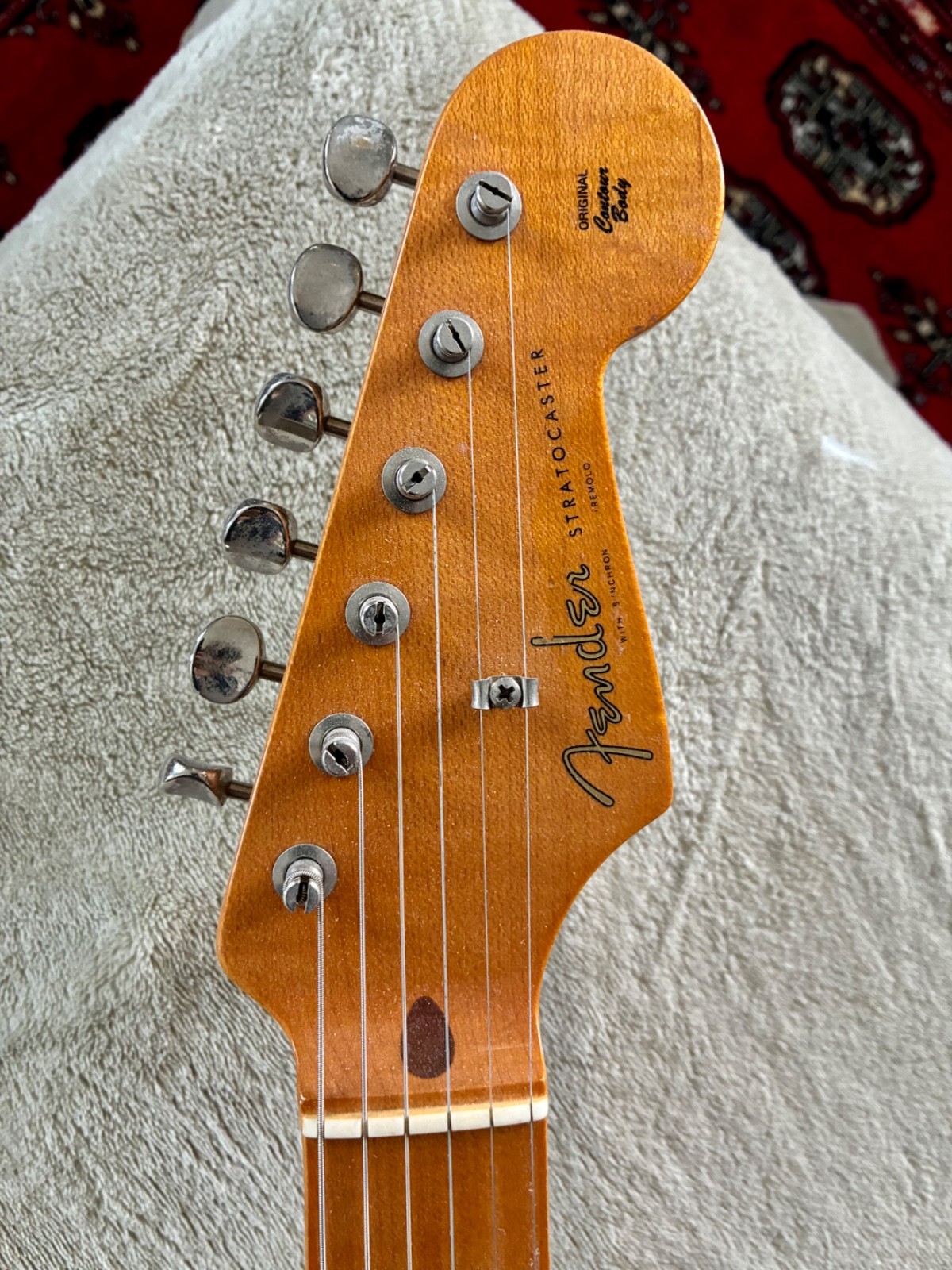 Relic 1960’s style Fender Stratocaster MJT Body and Fender USA parts