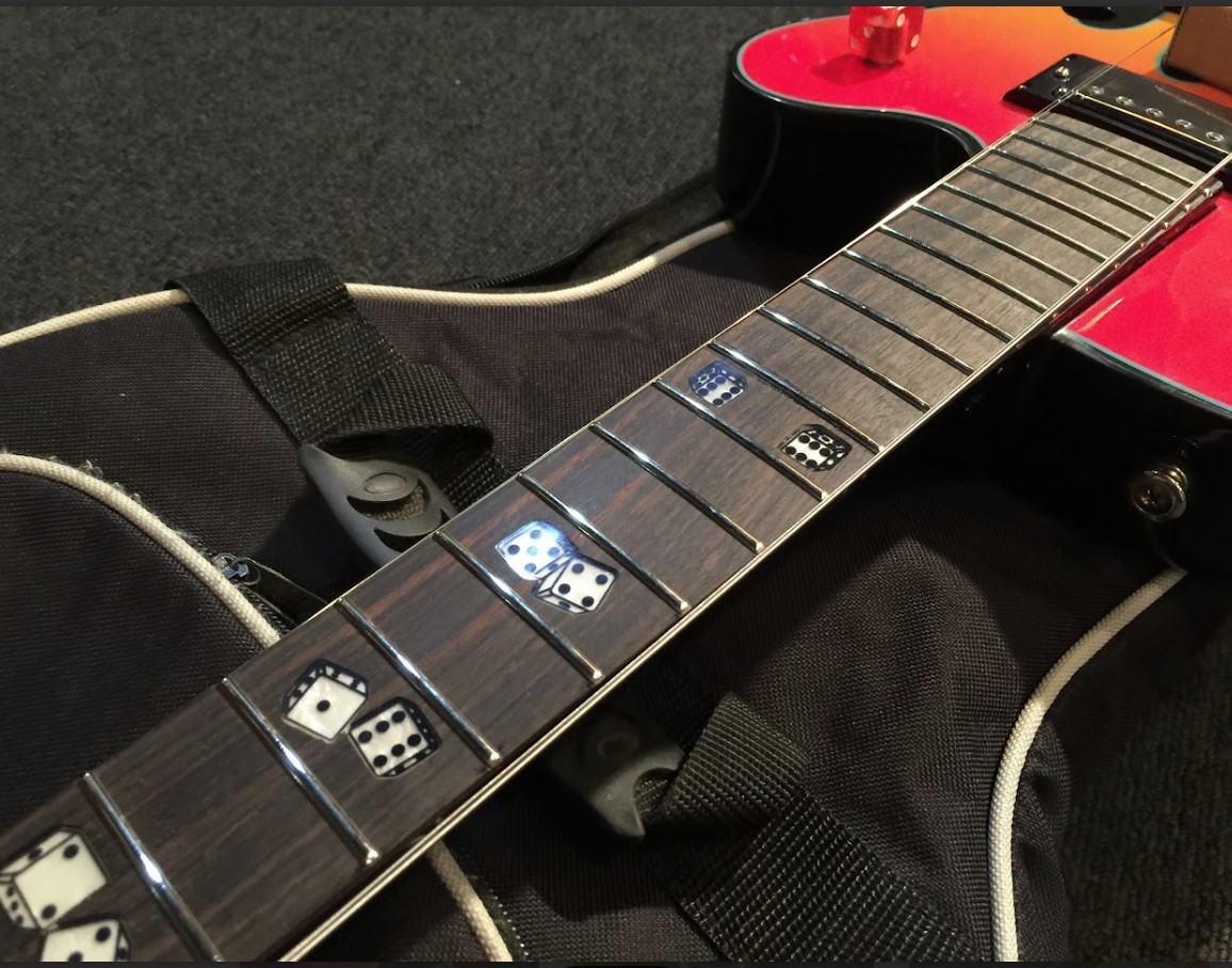 Acoustic Electric Guitar Epiphone HELL KAT Laminated Maple Body S/N U05102174