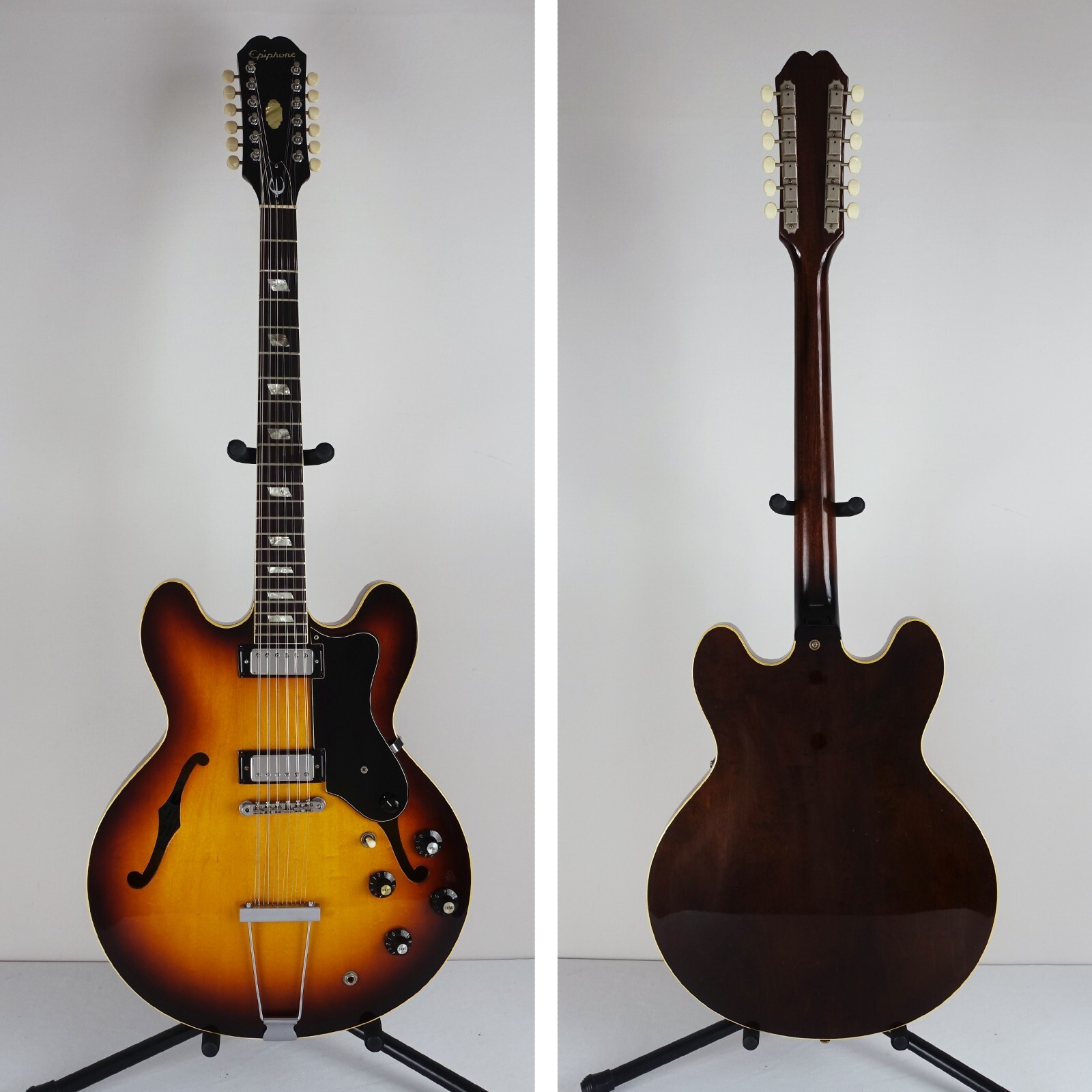 1967 Epiphone Riviera E360TD 12 String XII Sunburst with Hardshell Case