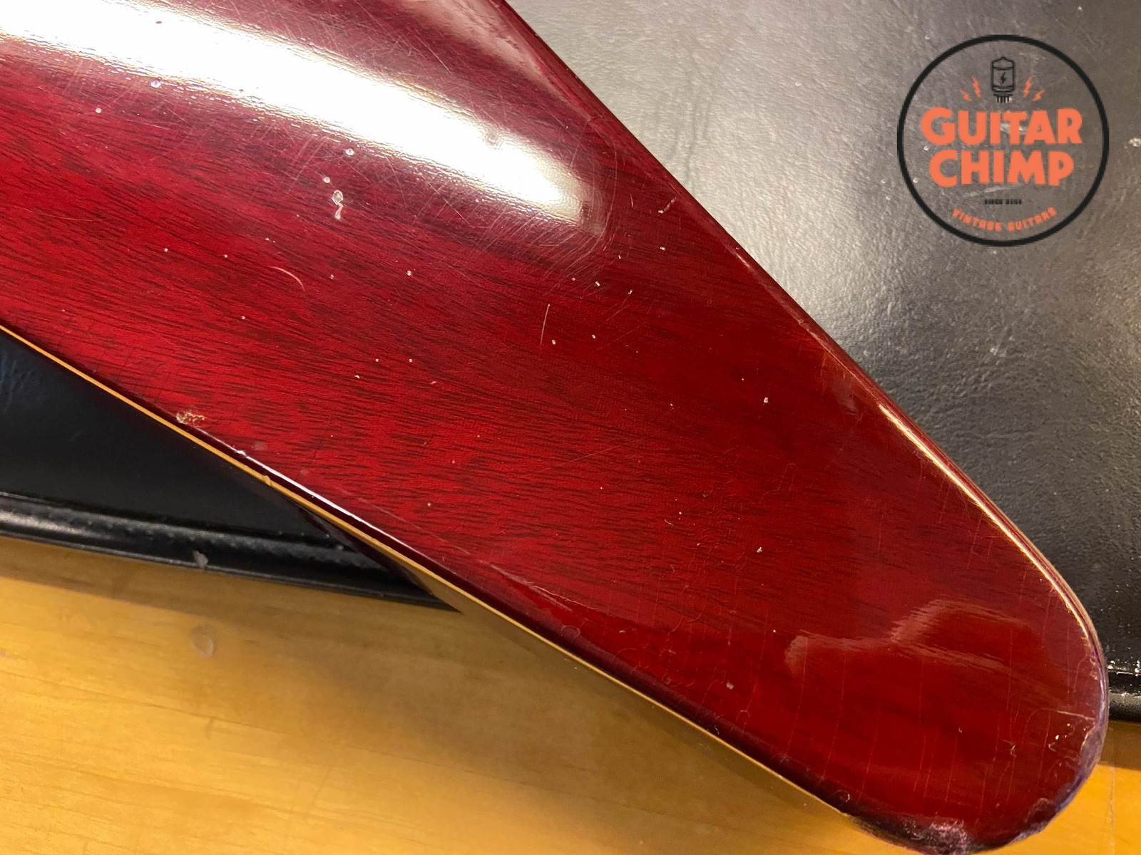 1991 Gibson Flying V ’67 Reissue Cherry – Player Grade Vintage Vibe w/ Original