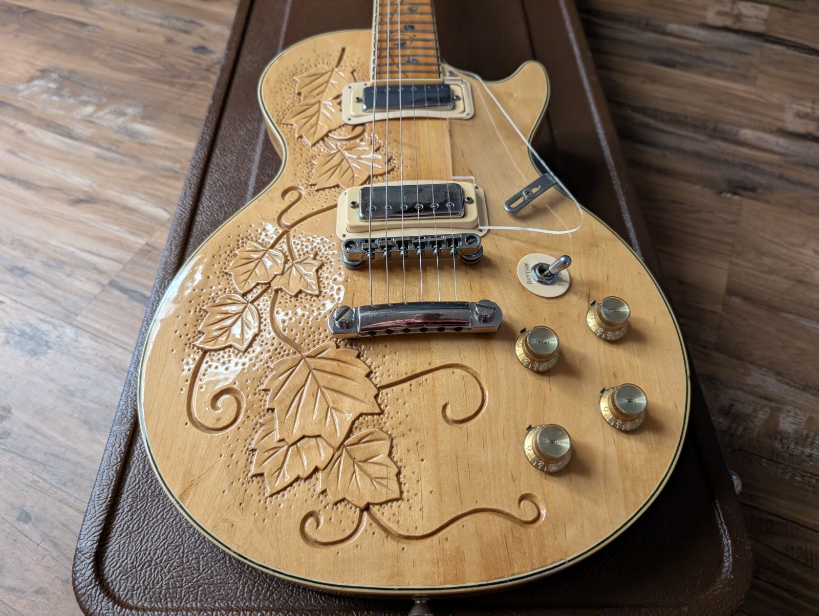 Electra 2258 Tree Of Life Set Neck Electric Guitar ?Prototype? 1970s W/OHSC