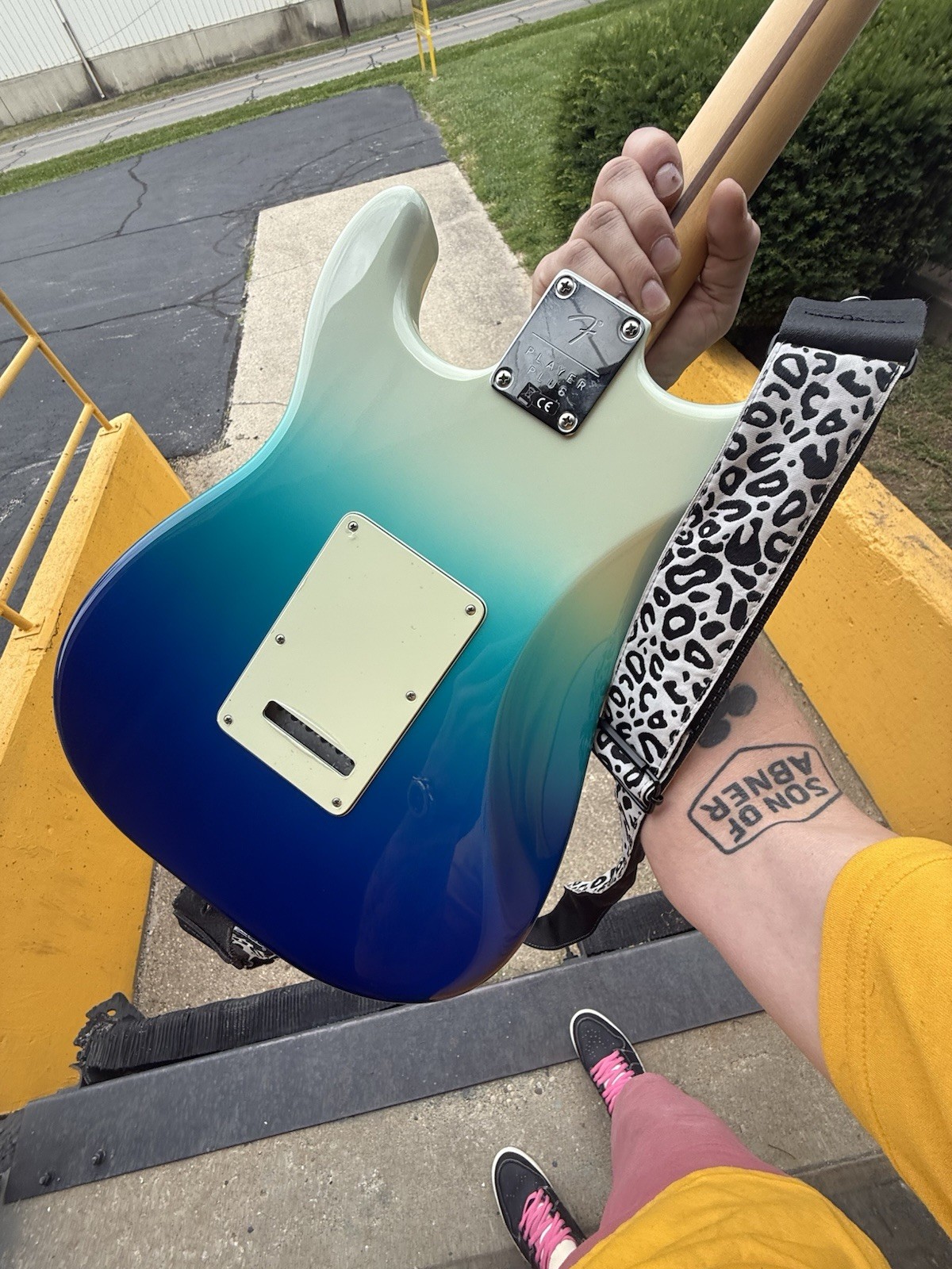 Fender Player Plus Stratocaster Electric Guitar – Belair Blue Barely Played