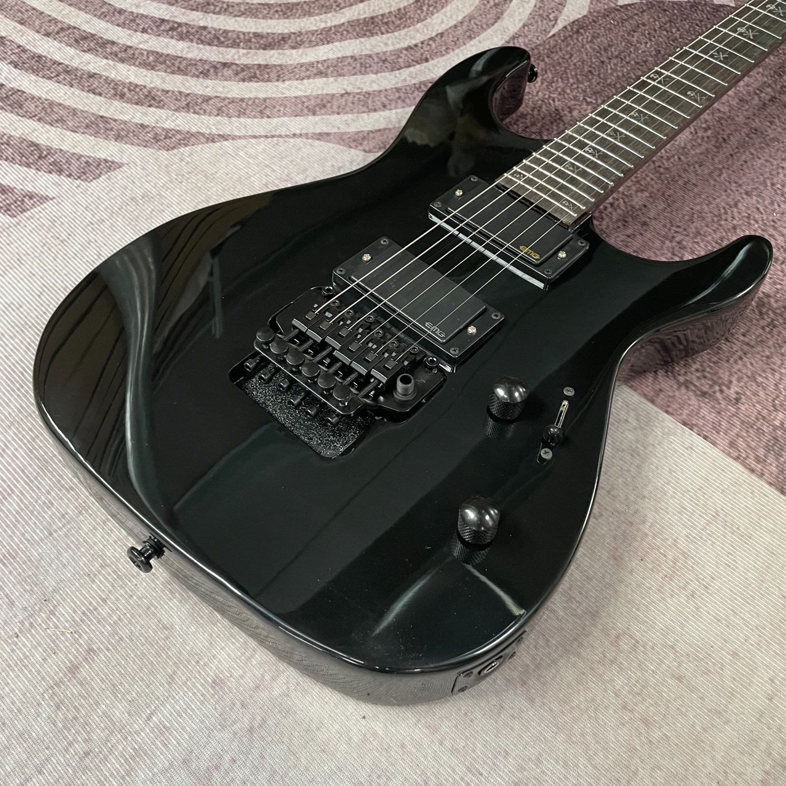 ESPKH-202 Signature Series Kirk Hammett Electric Guitar 6S Active HH Fast Ship