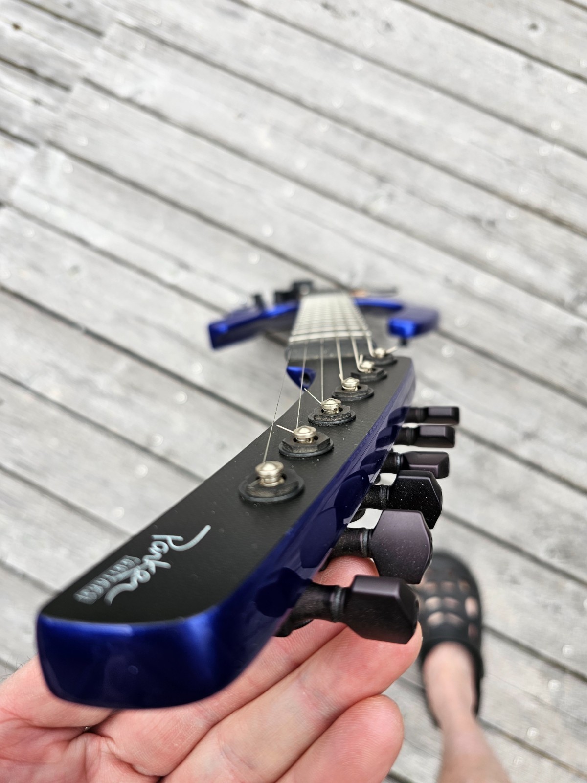 Parker Fly Deluxe Majik Blue- 1996