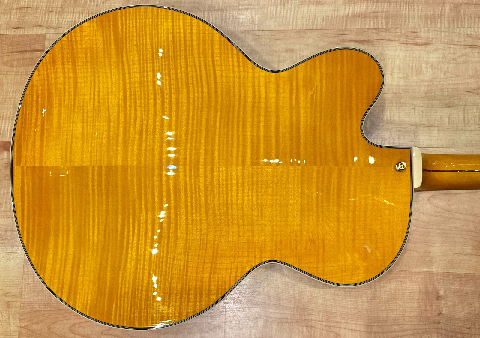 D’Angelico Excel EXL-1 Hollow Body Jazz Guitar Amber Natural