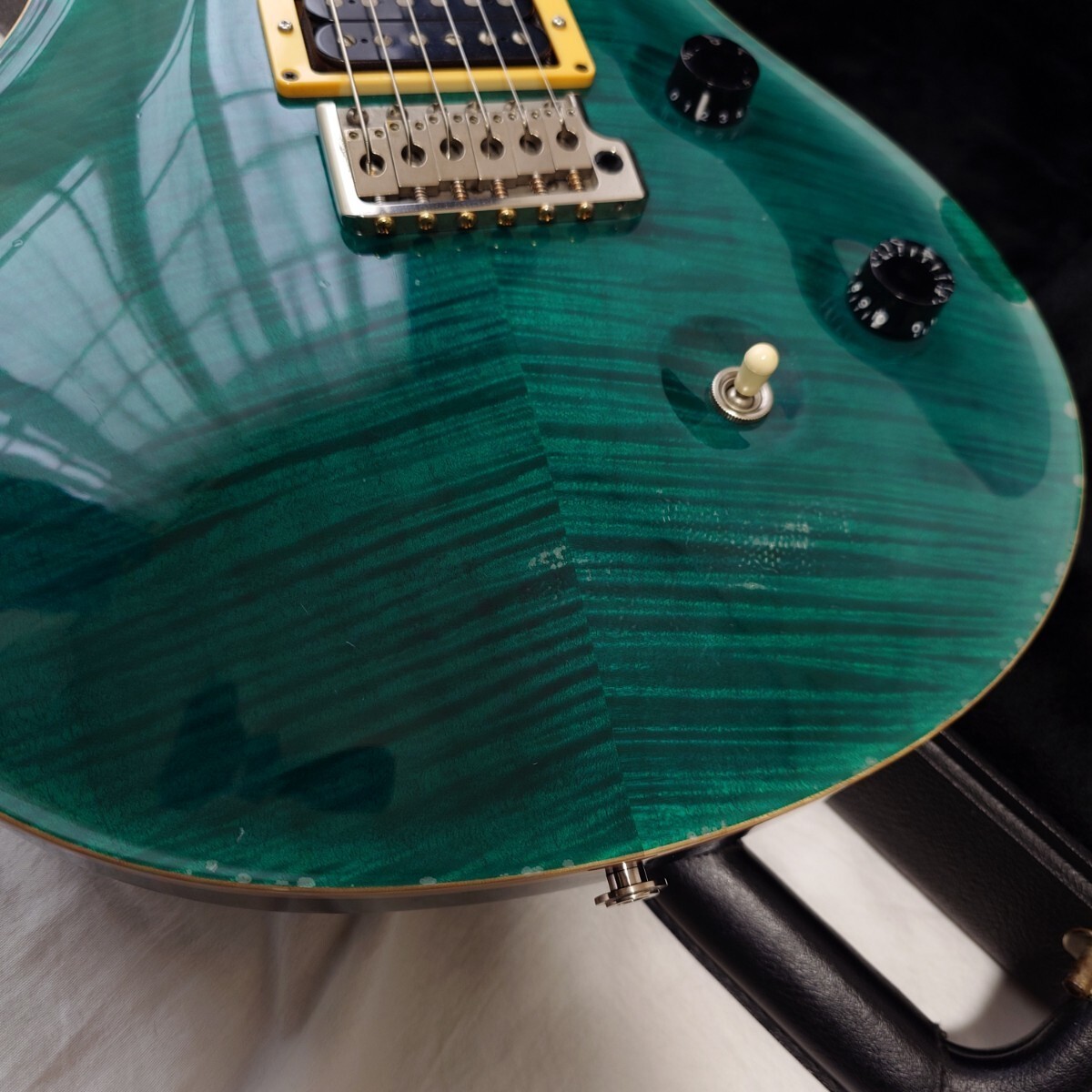 Electric Guitar PRS Paul Reed Smith Top Green Wide Thin USA