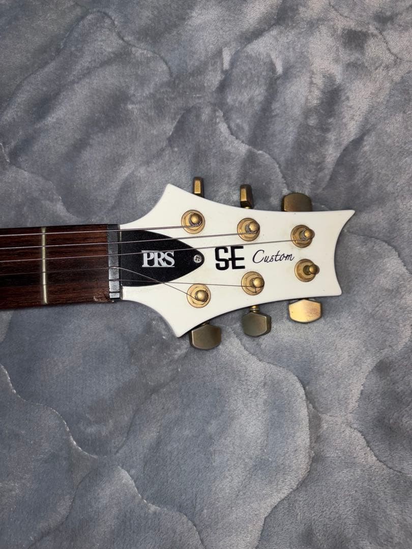 Electric Guitar PRS SE Custom White 2012 Made in South Korea