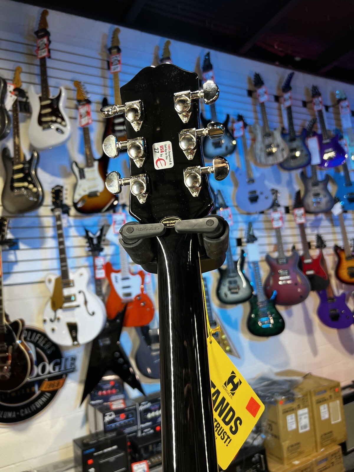 Epiphone Les Paul Standard ’60s Electric Guitar Ebony Auth Deal! GET PLEK’D 142