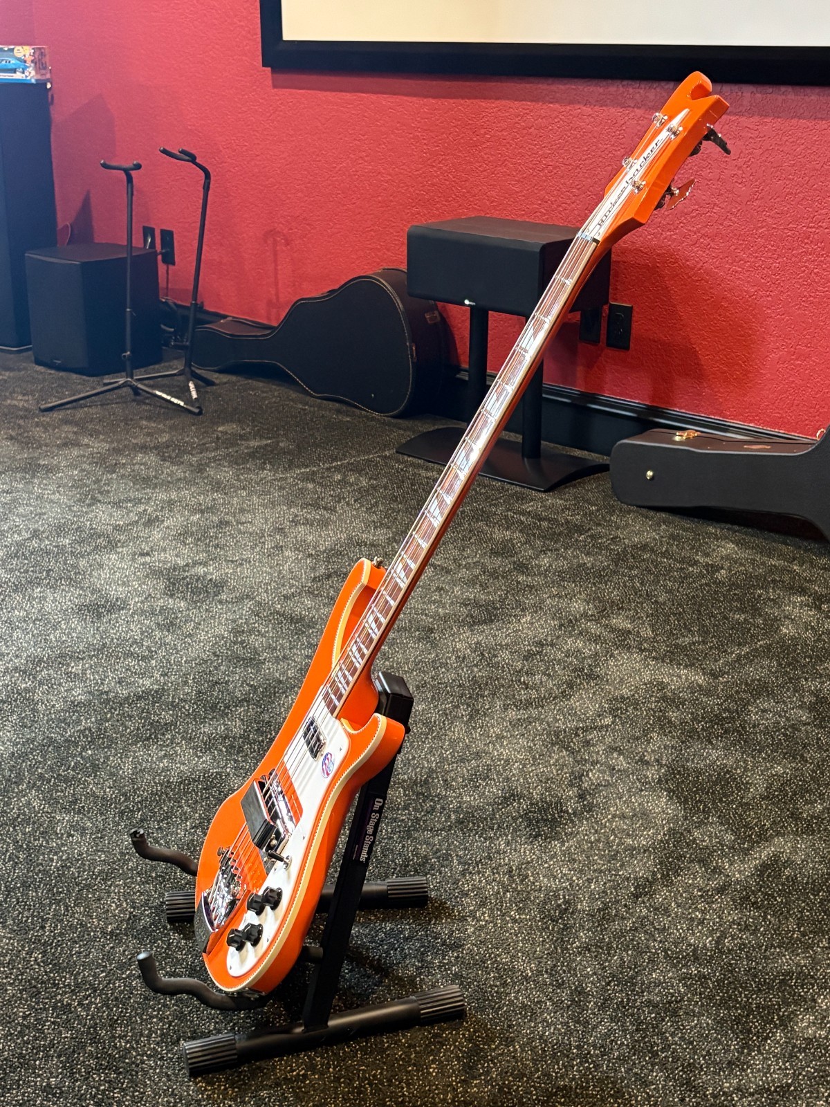 Rickenbacker 4003 OrangeGlo Custom Shop ANDY BABIUK’S FAB GEAR #7 of 30 MINT