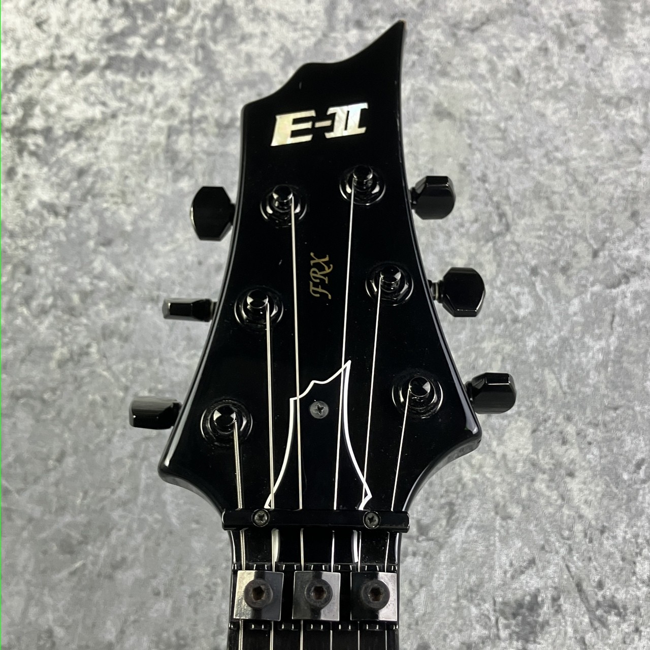 E-II FRX Black Satin Electric Guitar W/Gig Bag Used Product Shipping From Japan