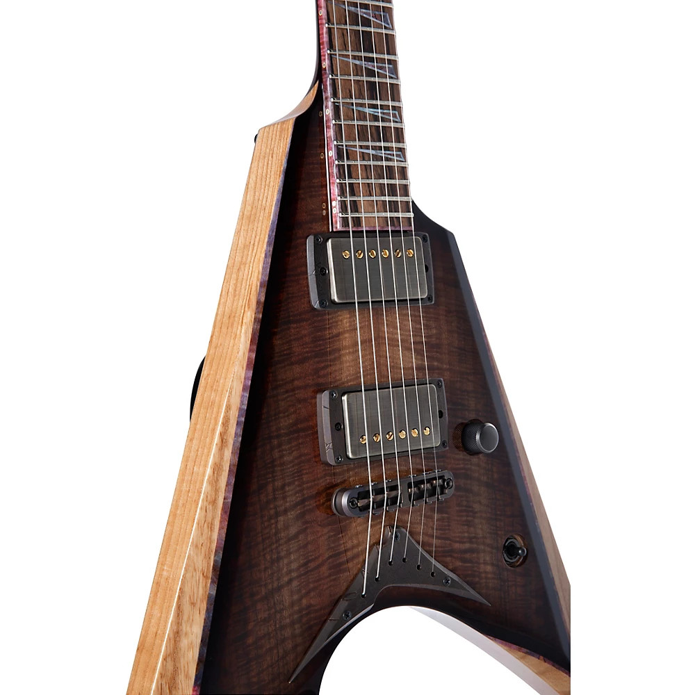 ESP Arrow CTM NT Electric Guitar See-Thru Brown Burst