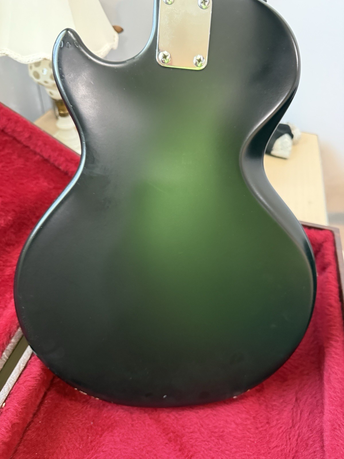 Gibson Sonex 180 Deluxe Metallic Red Vintage Electric Guitar w/ OHSC