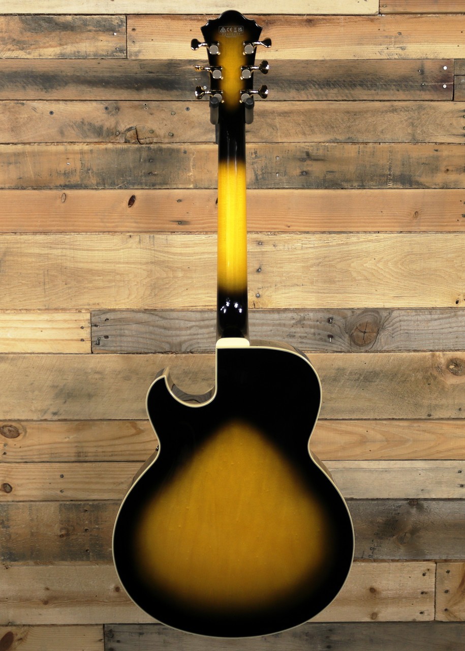 Ibanez George Benson LGB300 Hollowbody Guitar Vintage Yellow Sunburst w/ Case
