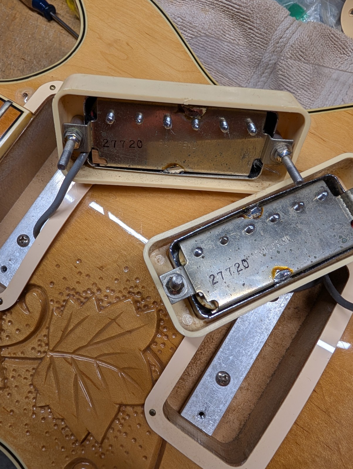 Electra 2258 Tree Of Life Set Neck Electric Guitar ?Prototype? 1970s W/OHSC