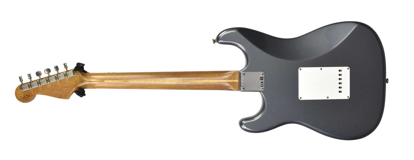 Fender Custom Shop 55 Stratocaster Journeyman Relic in Charcoal Frost Metallic