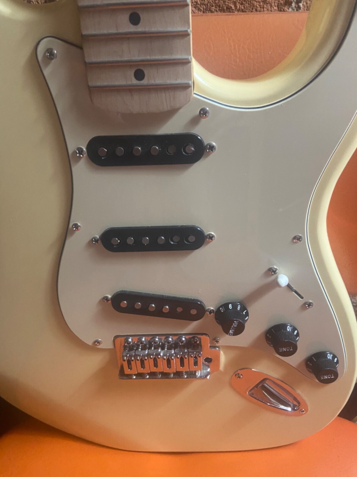 partscaster guitar Hendrix style reverse headstock right handed