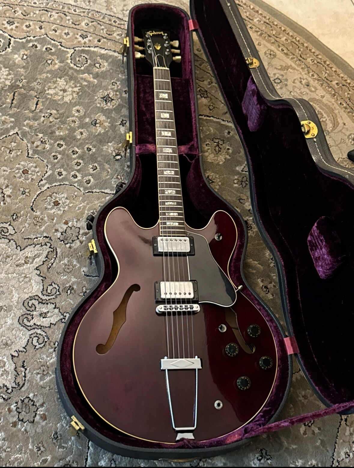 gibson ES – 335 td 1976 semi – hollow guitar all original