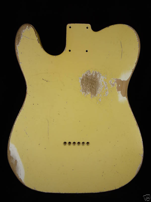MJT Official Custom Order Aged Nitro Finish Contoured Guitar Body Mark Jenny VTT