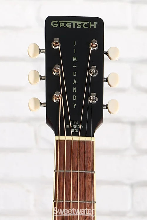 Gretsch Jim Dandy Parlor Acoustic Guitar – Deep Cherry Burst