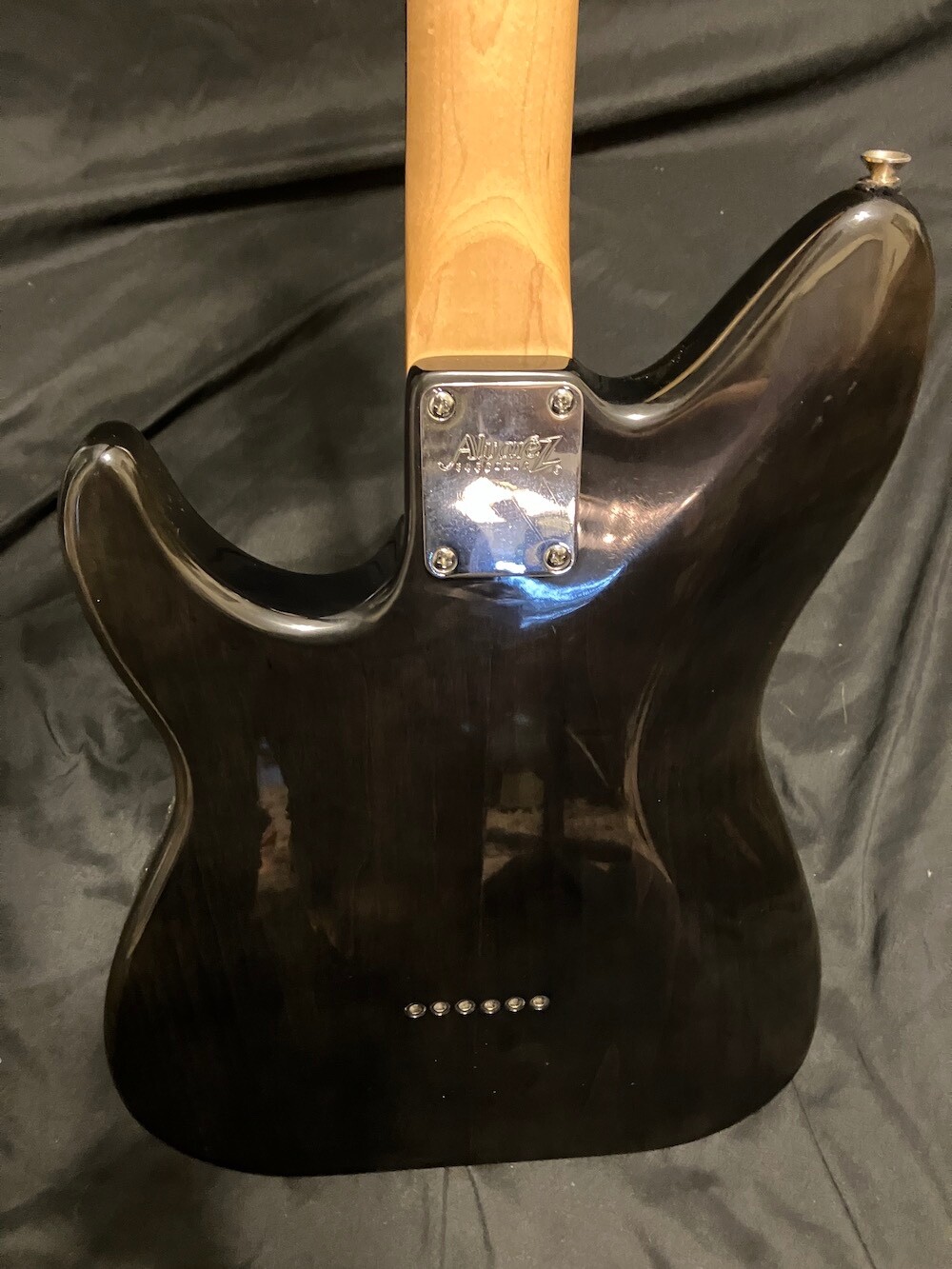 Alvarez Dan Armstrong Model Electric Guitar See Through Grey H/S/S W/Case