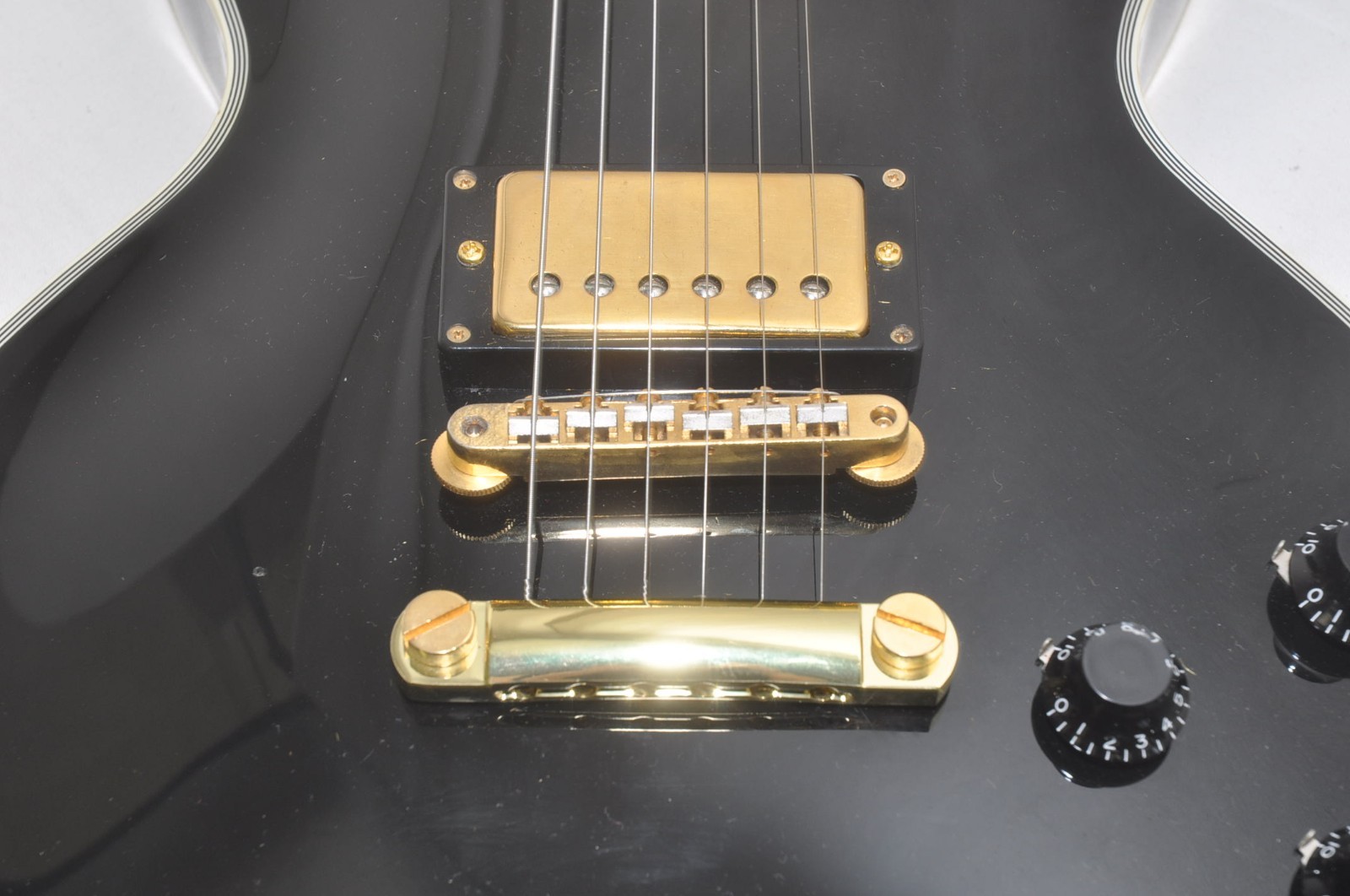 Fernandes Burny Les Paul Custom Electric guitar RefNo 7825