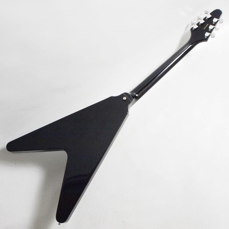 EDWARDS E-FV-LTD Flying V Electric Guitar Black 6 String Mahogany Body GOTOH ESP