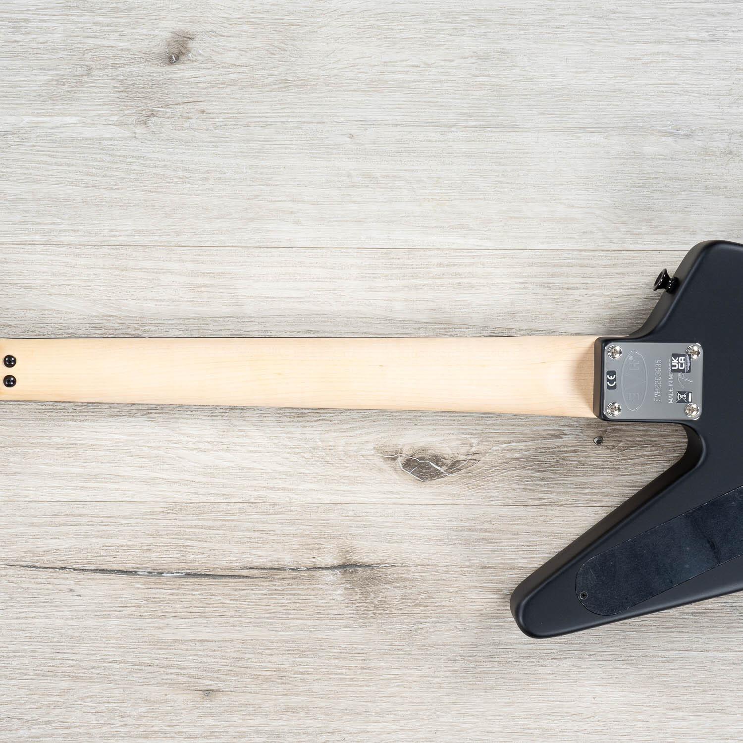 Mint EVH Limited Edition Star Guitar, Ebony Fretboard, Stealth Black