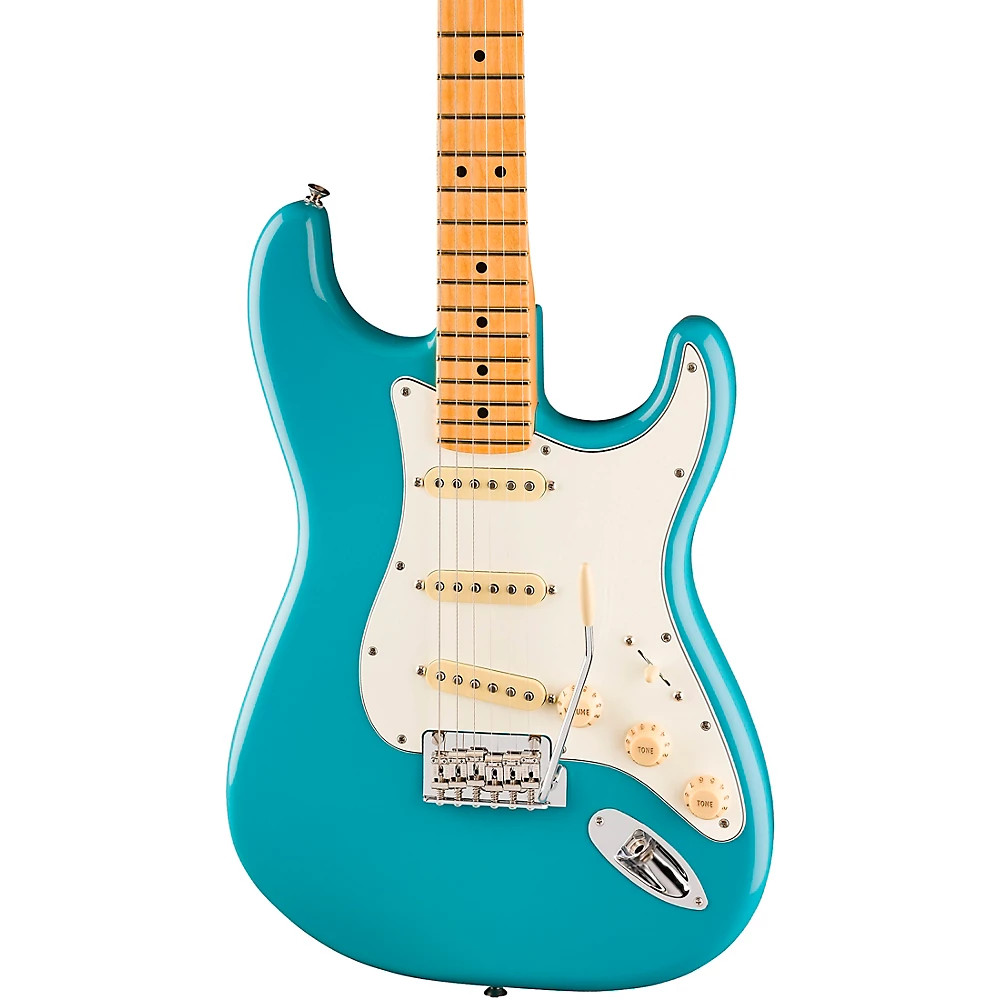 Fender Player II Stratocaster Maple Fingerboard Electric Guitar Aquatone Blue