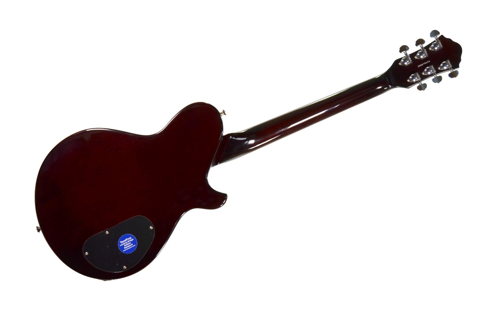 Michael Kelly – Patriot Custom Left Handed Electric Guitar – Trans Amber w/ OHSC