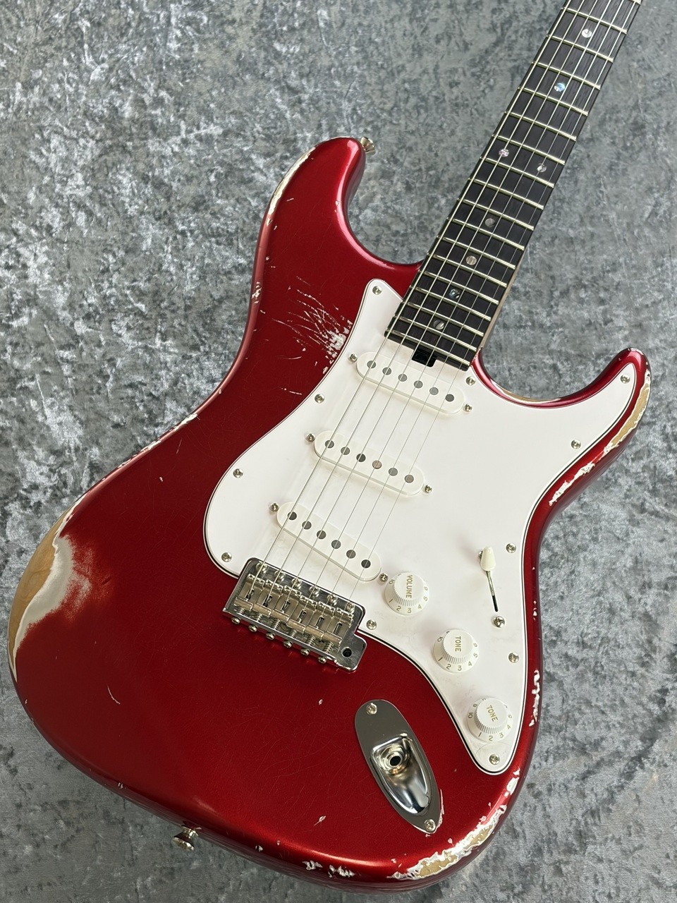 Red House Piccola S SSS Candy Apple Red Heavy Aged #014925 Lightweight individua