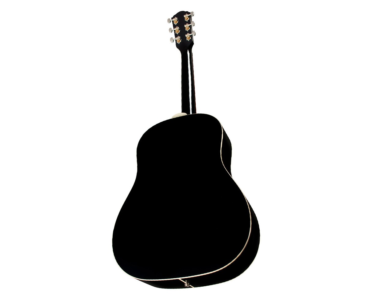 Guild DS-240E Memoir Slope Shoulder A/E Guitar – Black – Open Box