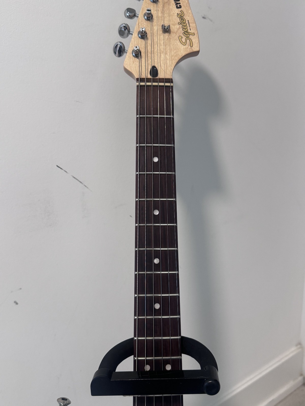 Rare & Discontinued Squier Cyclone – Sonic/Light Blue (Short Scale)