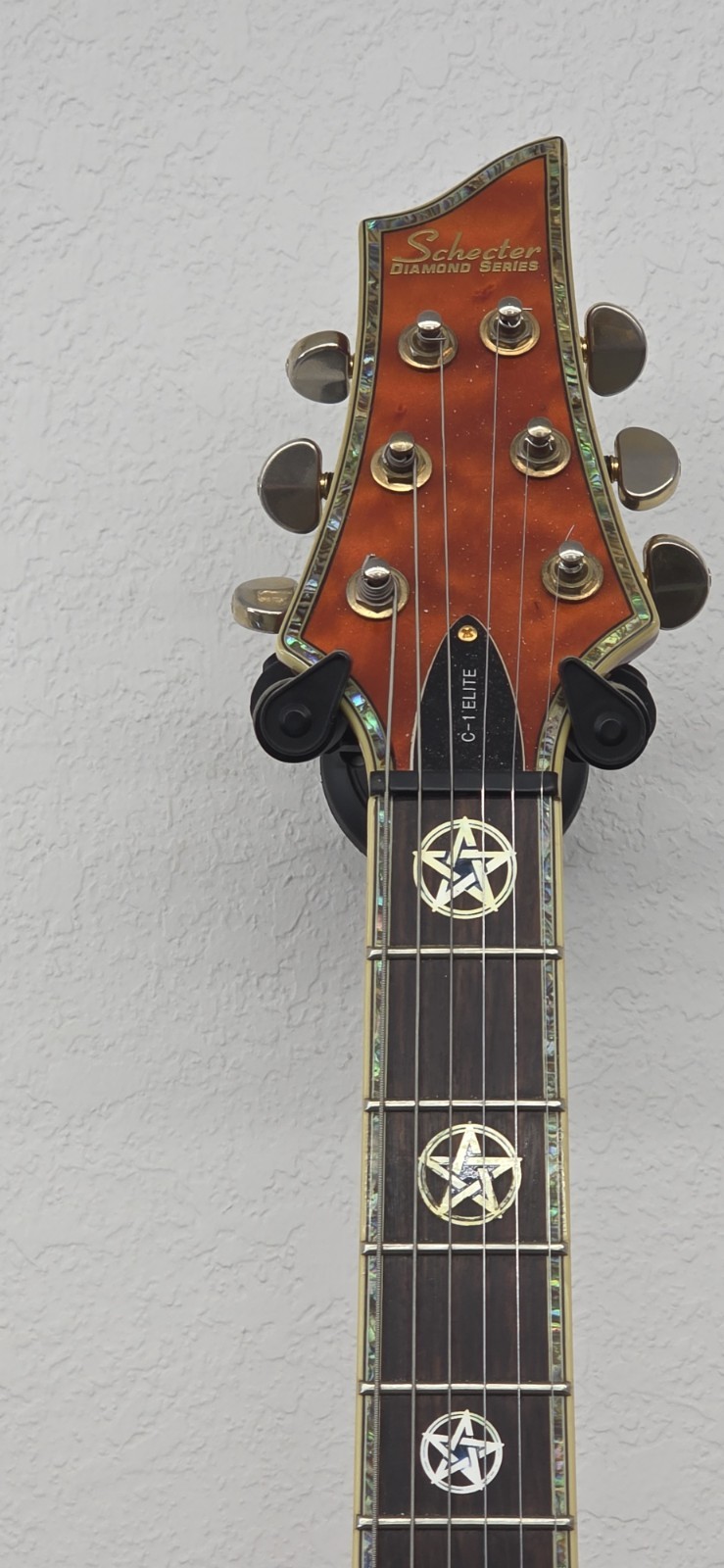 Schecter Diamond Series C-1 Elite 2008 – Amber
