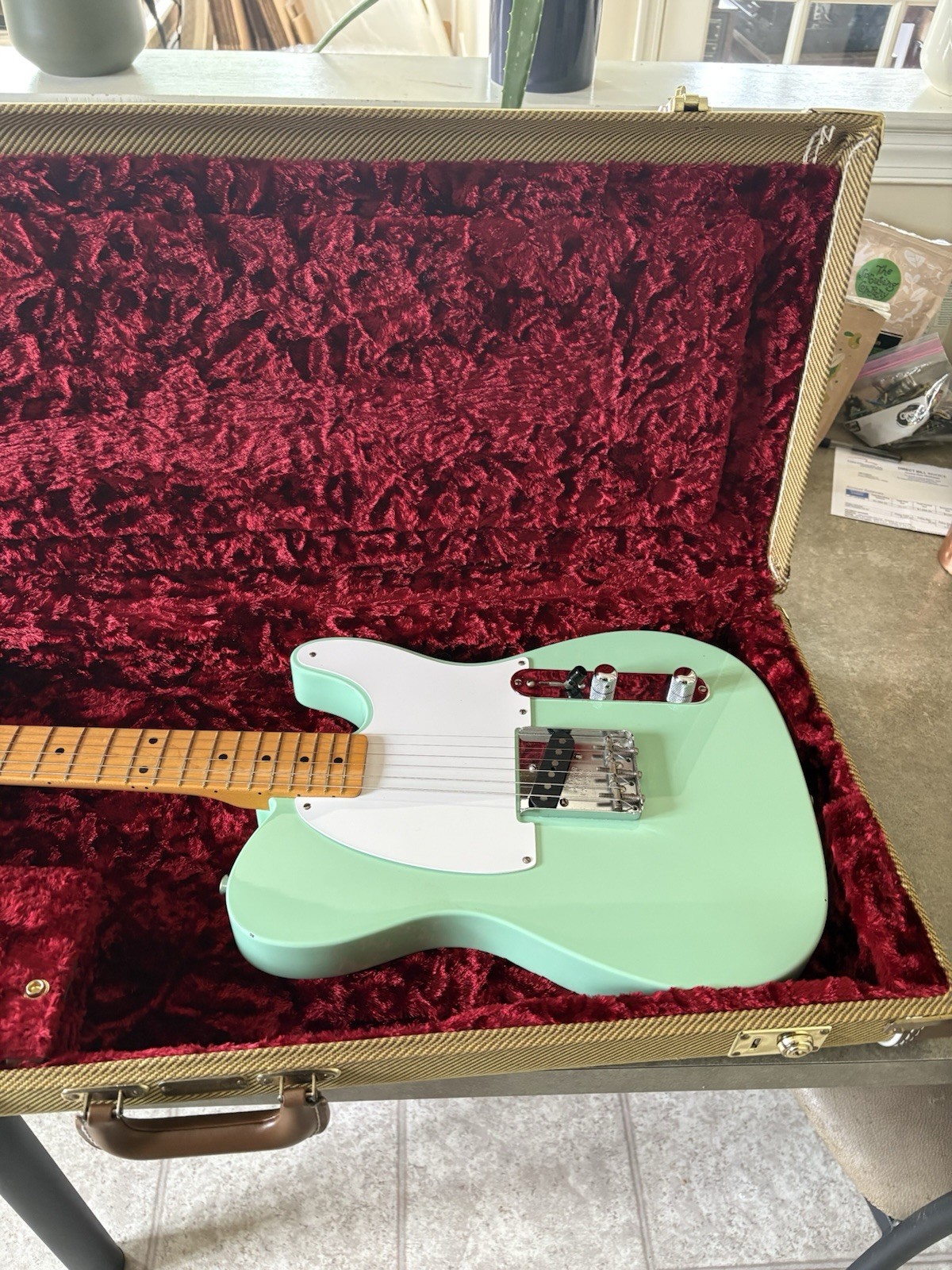 fender 70th anniversary esquire With Certificate And More