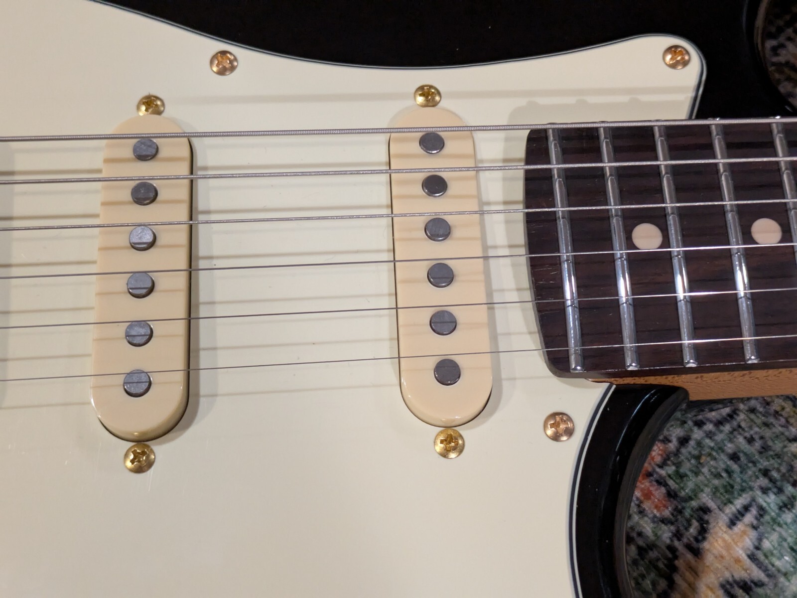 Jet Guitars JET JS480 BKG Limited S-Style B-Stock Roasted Maple Neck/Poplar Body