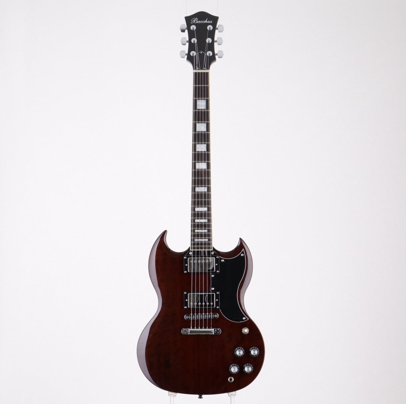 Bacchus MARQUIS-STD A-BR Modified Used Nyatoh Body Antique Brown w/Soft Case