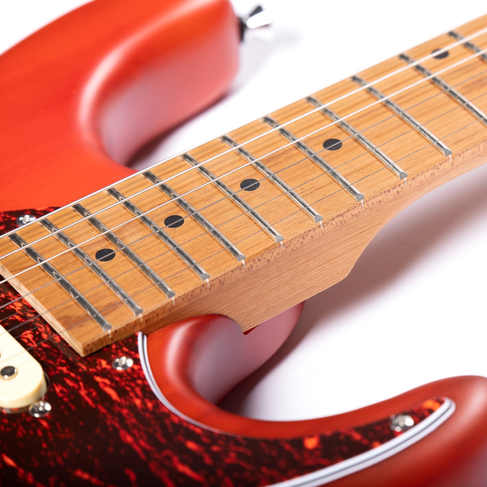 Grote Electric Guitar Modern-GST For Beginners Solid Body (Coma Red)