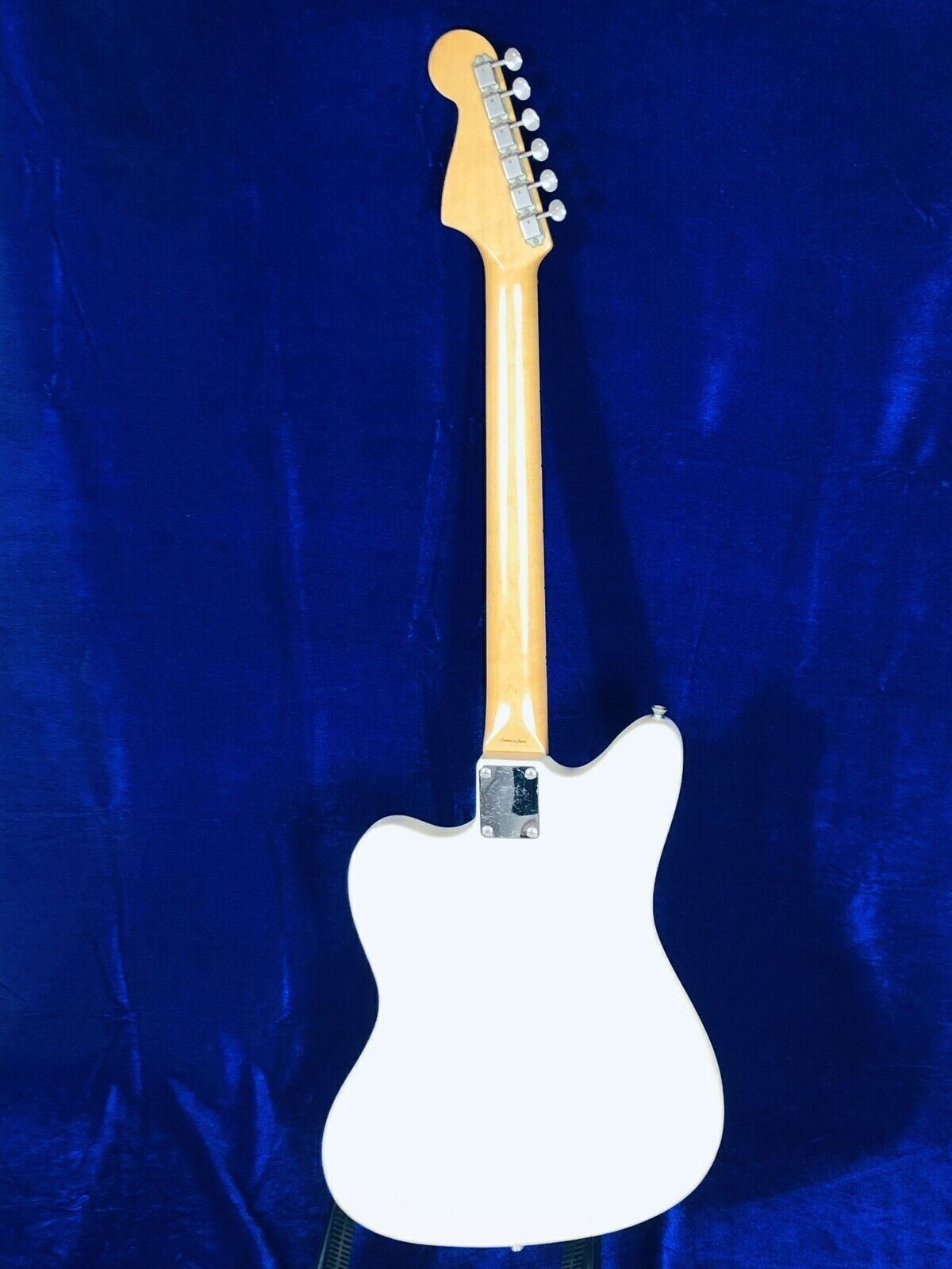 Fender Japan JM66-85 TOM Used White Rare Jazzmaster 1999-2002 W/Soft Case