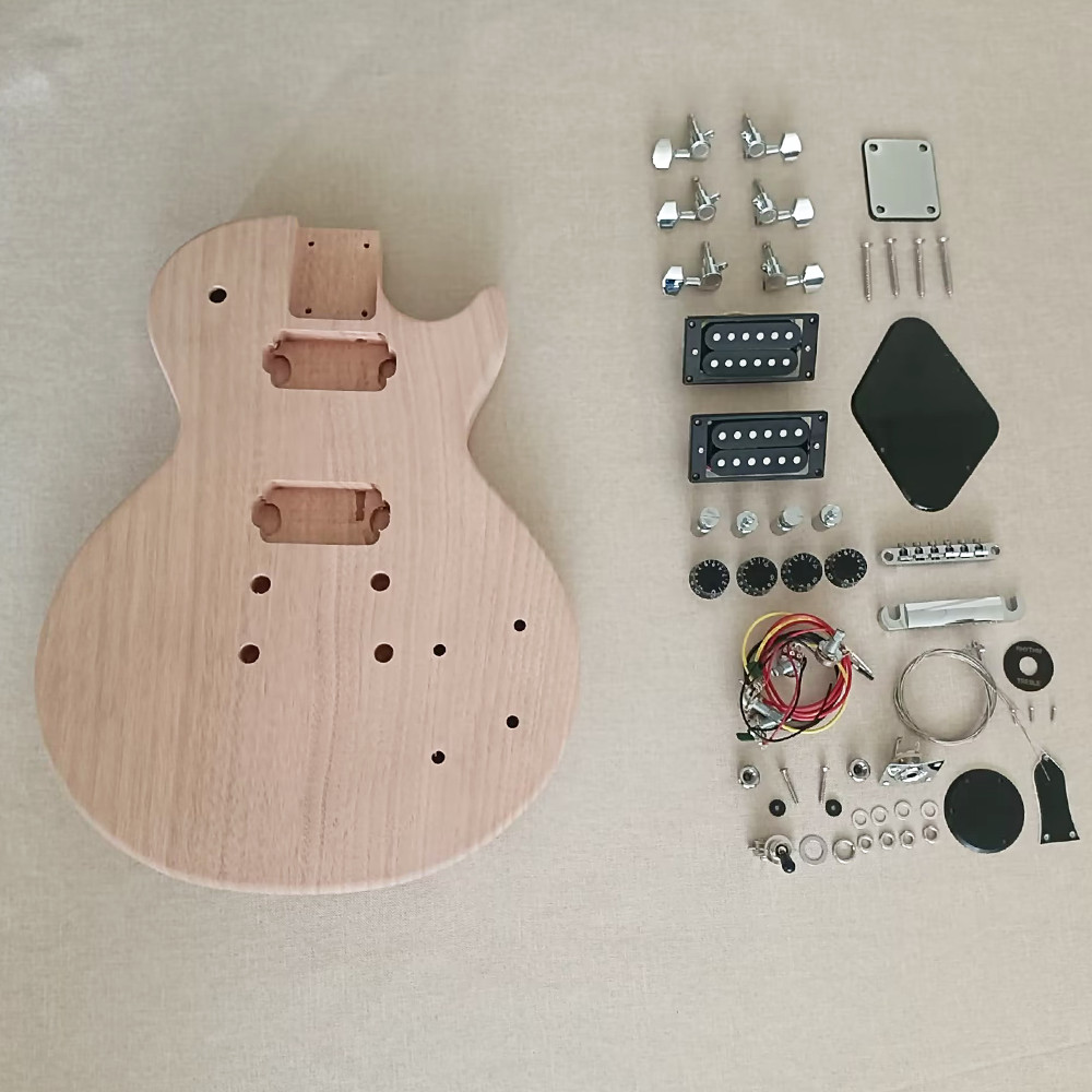 DIY 6 String Electric Guitar Kit Humbucker Pickup LY