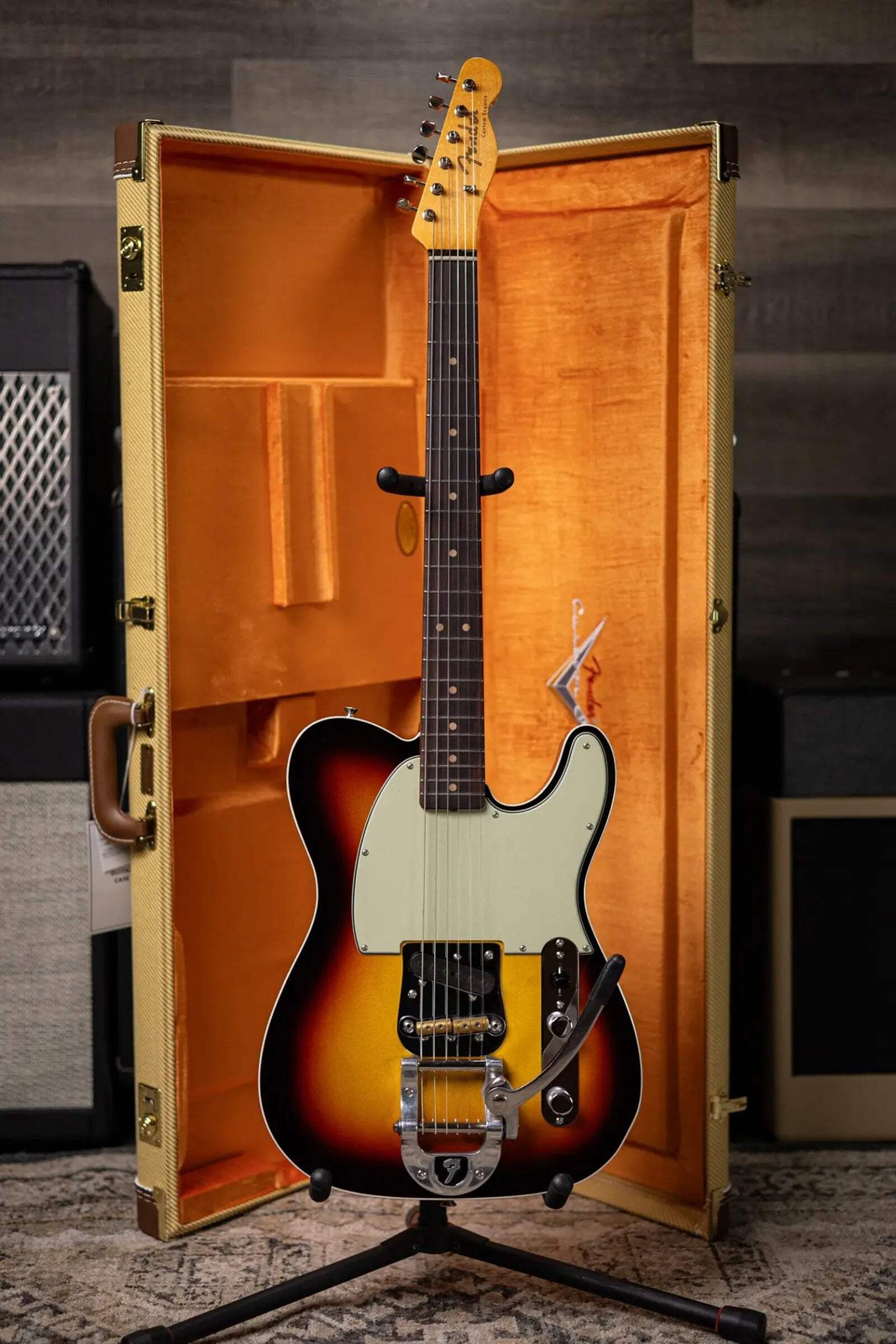 Fender Custom Shop 1963 Esquire Custom Bigsby DLX Closet Classic Electric Guitar