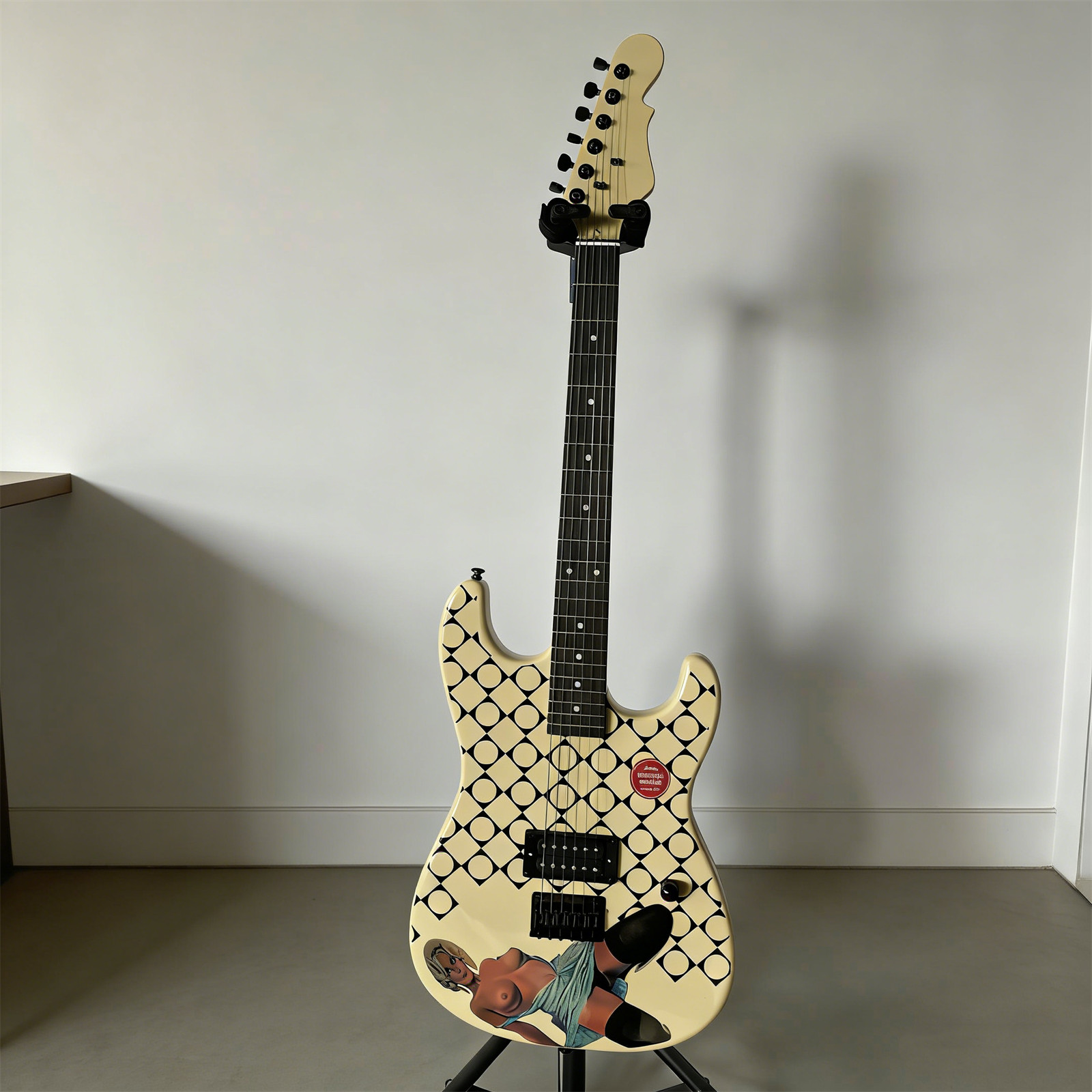 Yellow ST Electric Guitar Basswood Body Maple Neck Rosewood Fretboard Fast Ship