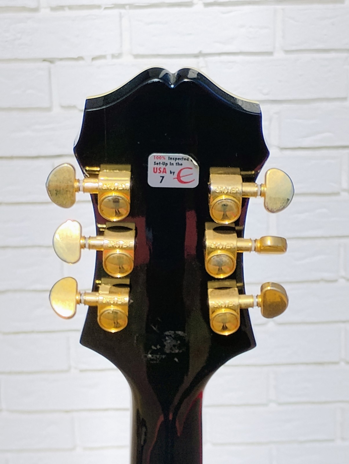 Epiphone Sheraton Ebony Hollow-Body w/HSC! -LL
