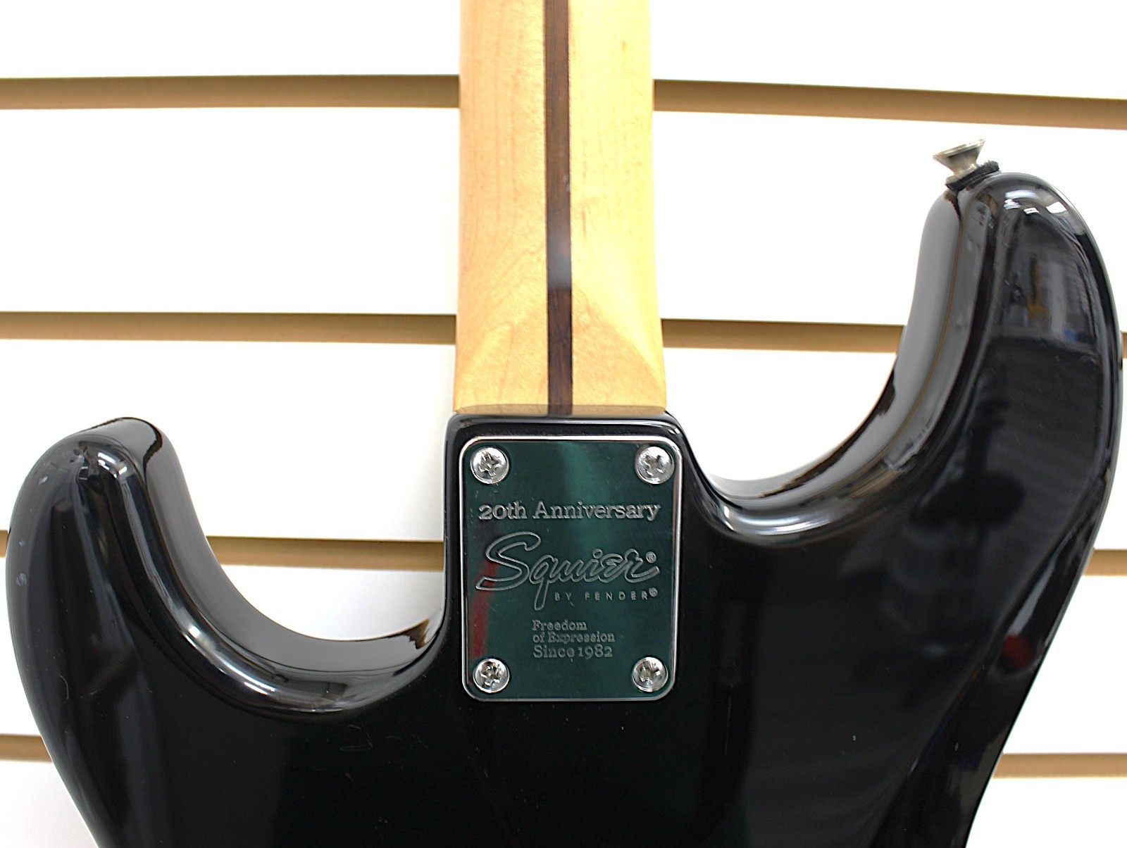 Squier Bullet Strat by Fender Electric Guitar Black w/ Fender Gig Bag