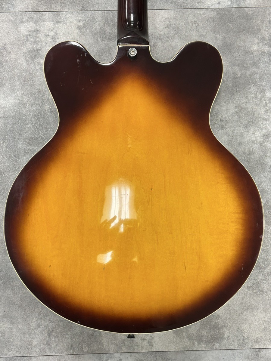 Arbor AJ-135 Semi-Hollow Body Sunburst Electric Guitar “ES335 Style” (PD1120789)
