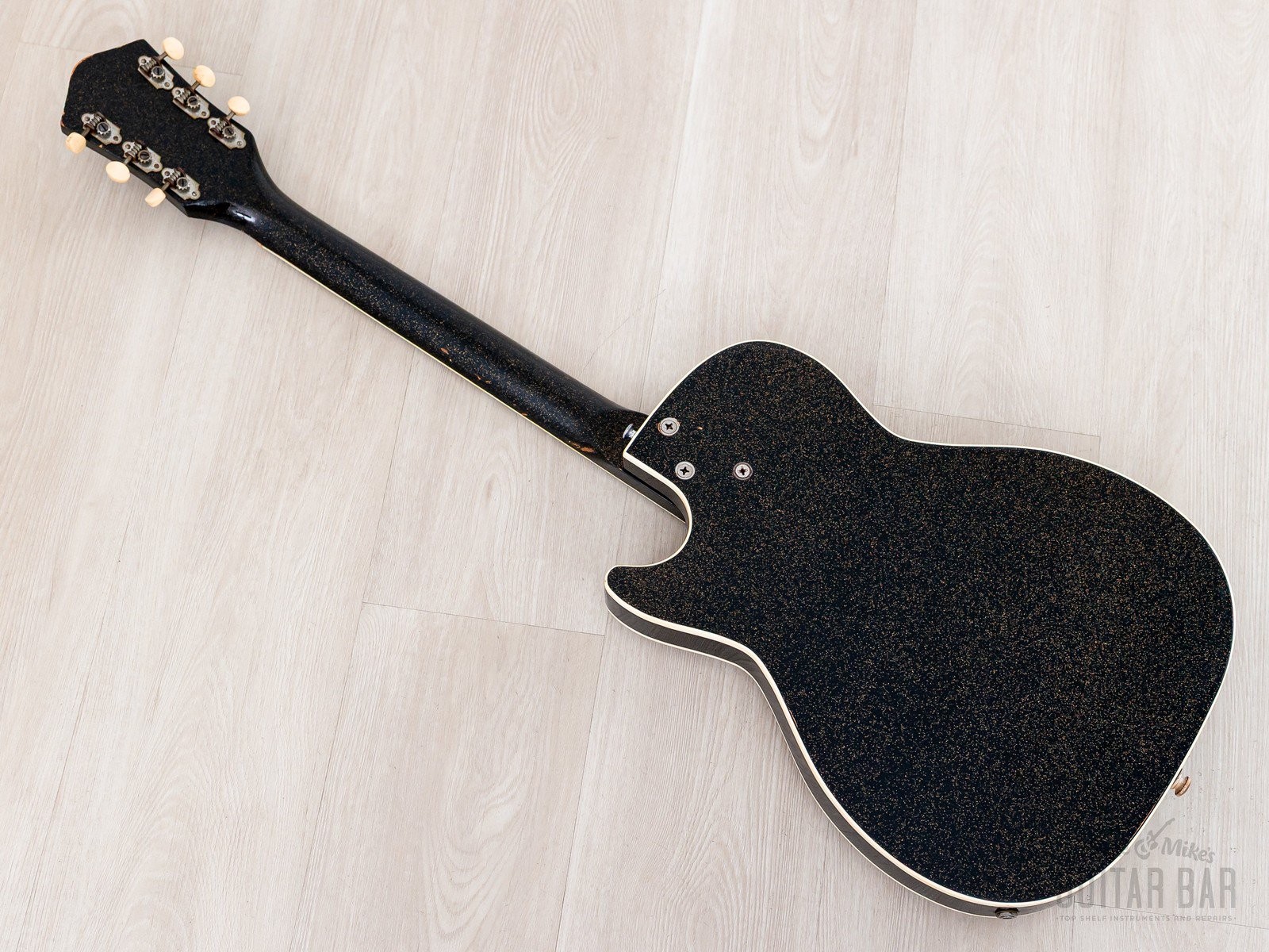 1960 Silvertone Stratotone Jupiter 1423 Vintage Guitar by Harmony USA