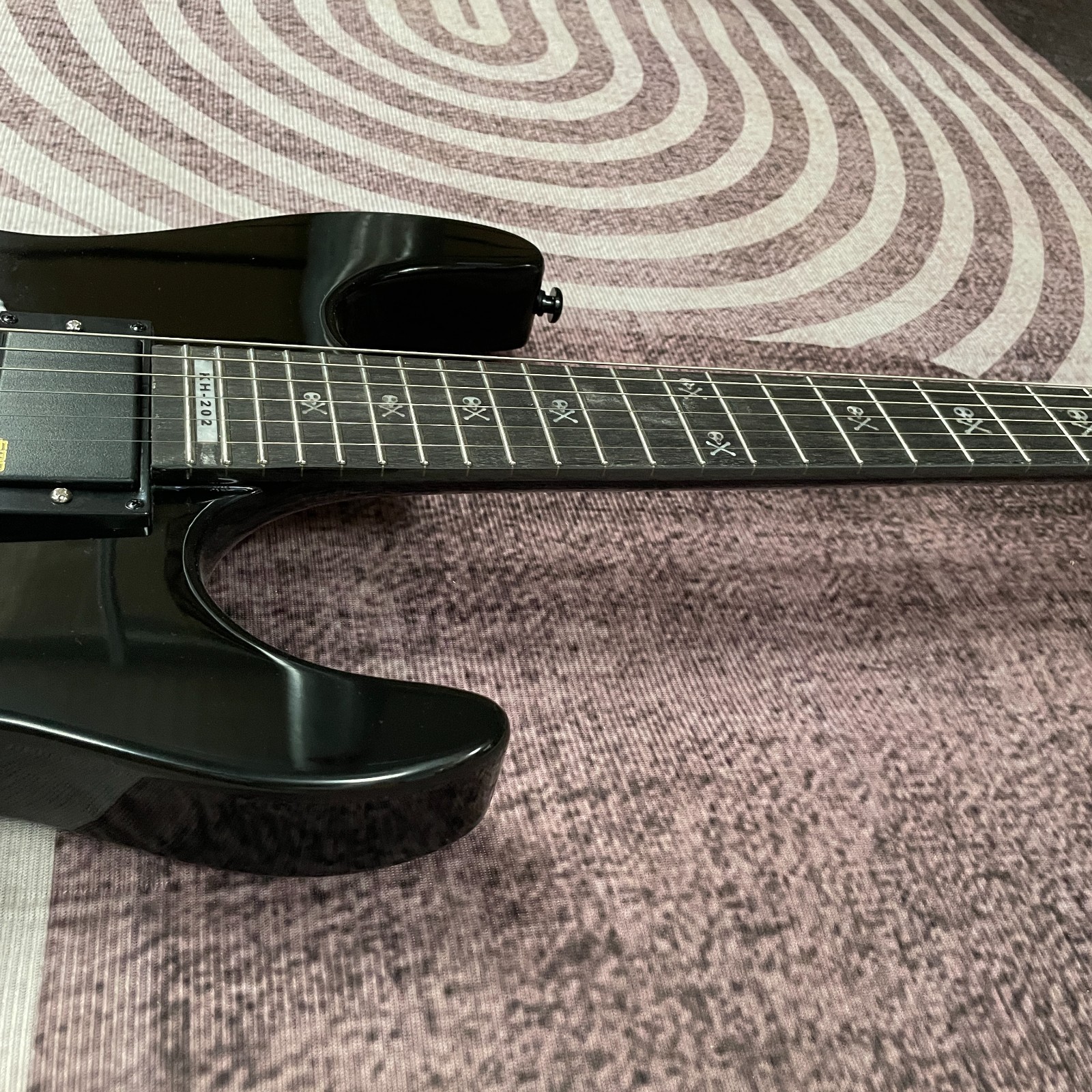 ESPKH-202 Signature Series Kirk Hammett Electric Guitar 6S Active HH Fast Ship